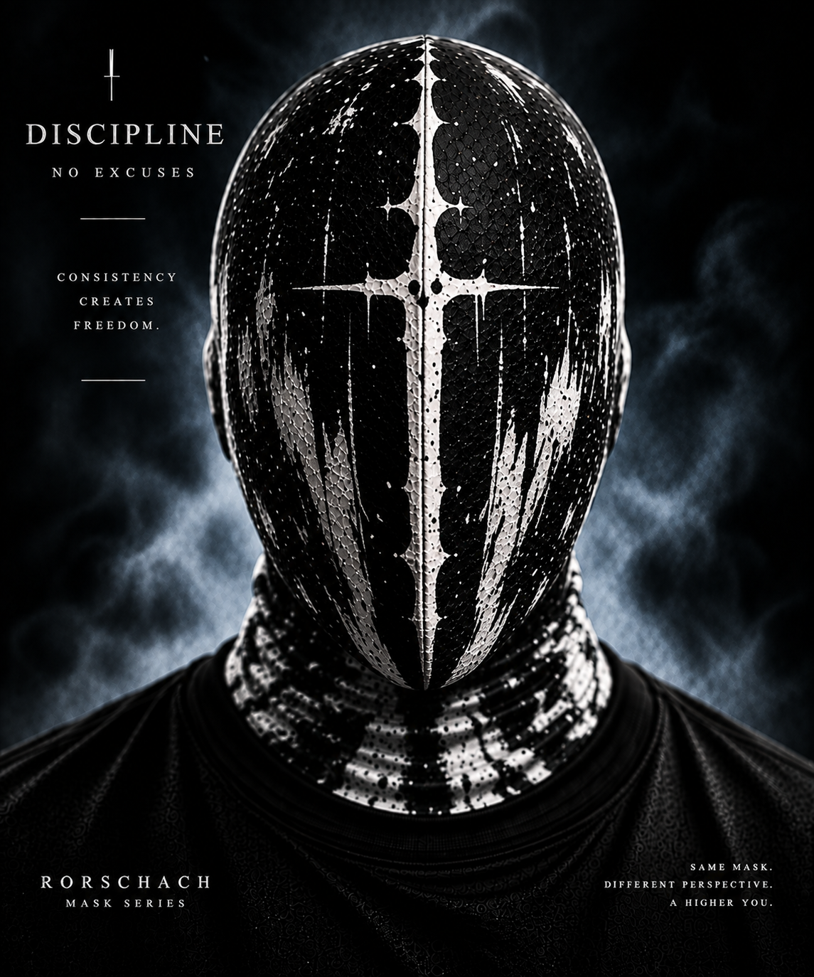 RORSCHACH / DISCIPLINE mask series poster