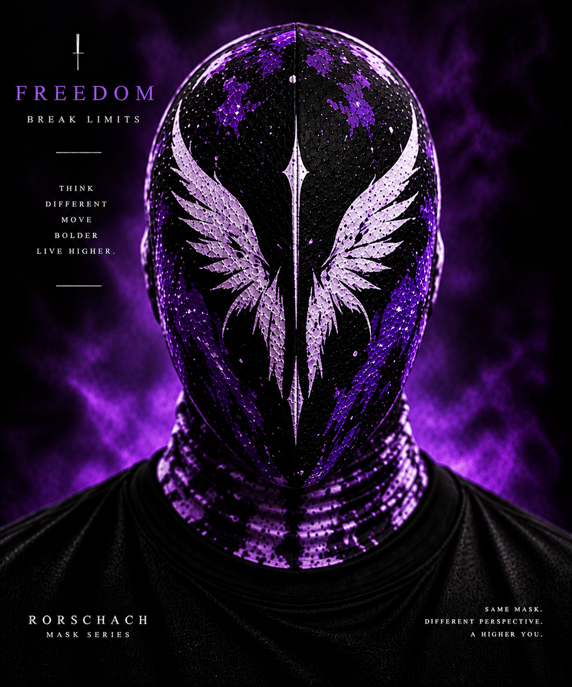 RORSCHACH / FREEDOM mask series poster