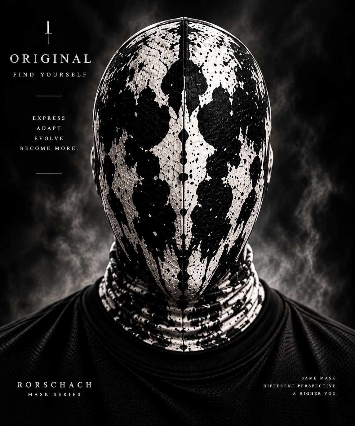 RORSCHACH / ORIGINAL mask series poster