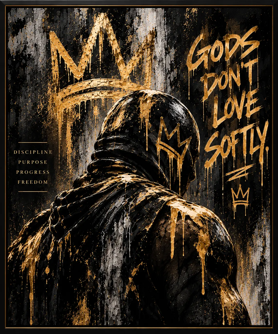 CUSTOM OIL — GODS DON'T LOVE SOFTLY