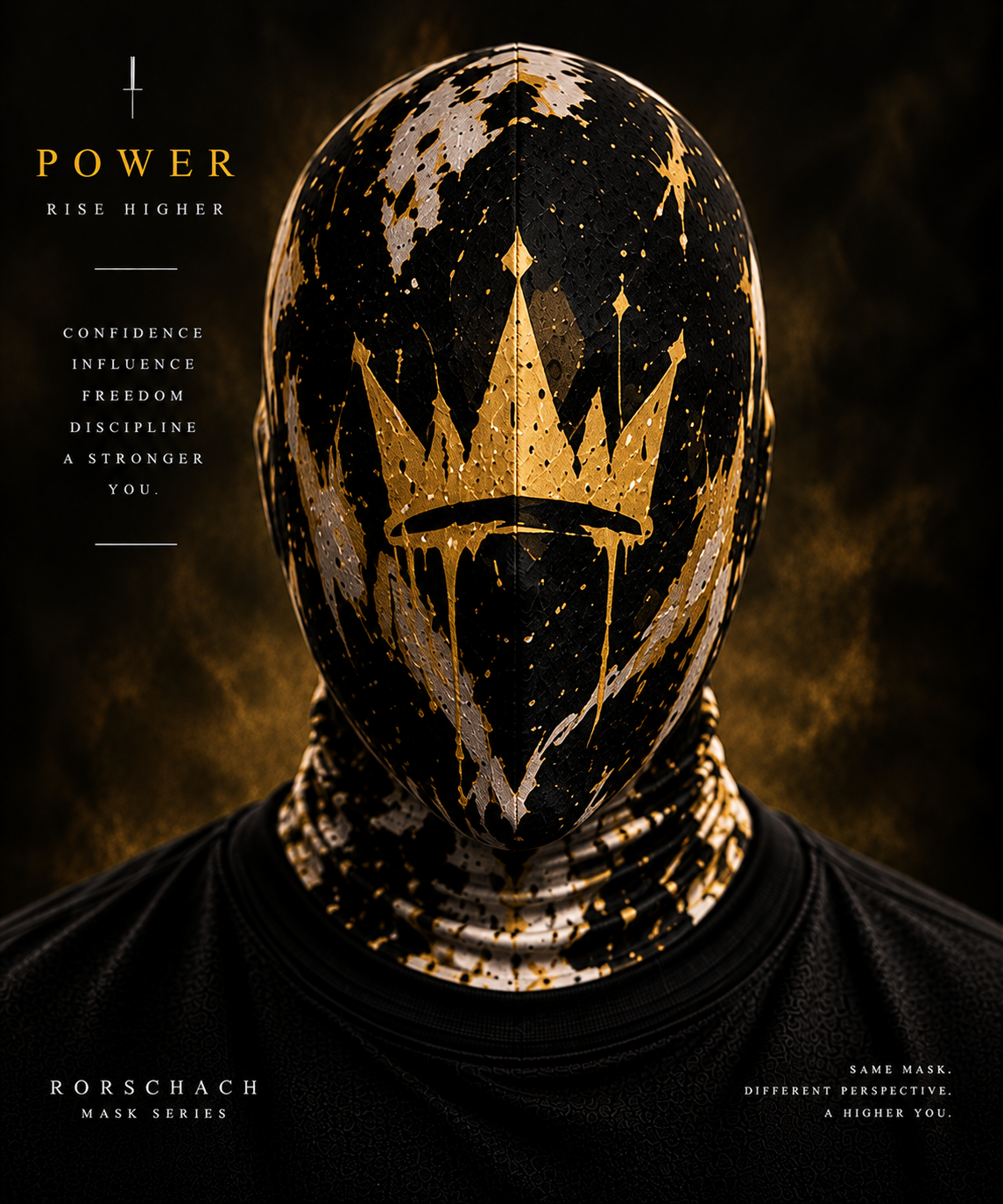 RORSCHACH / POWER mask series poster