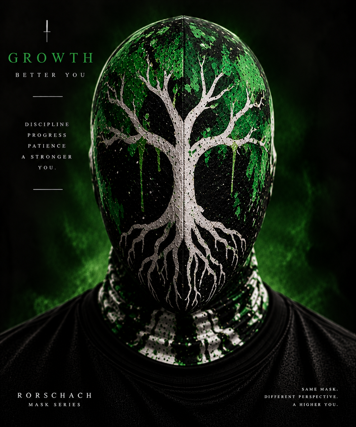 RORSCHACH / GROWTH mask series poster