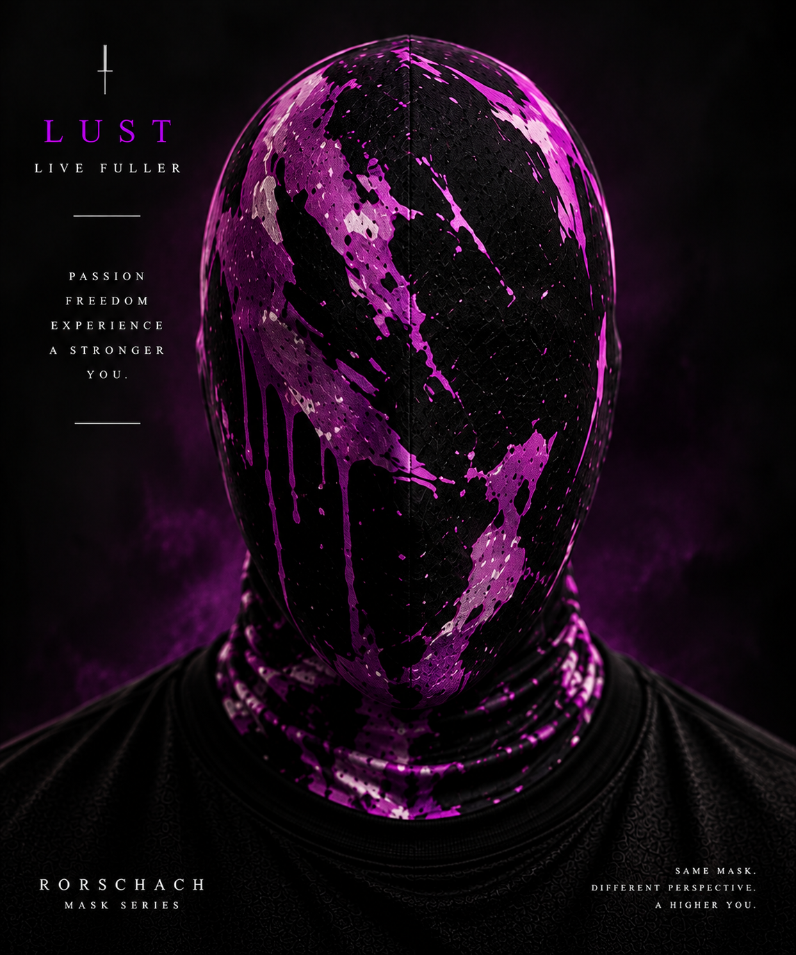 RORSCHACH / LUST mask series poster