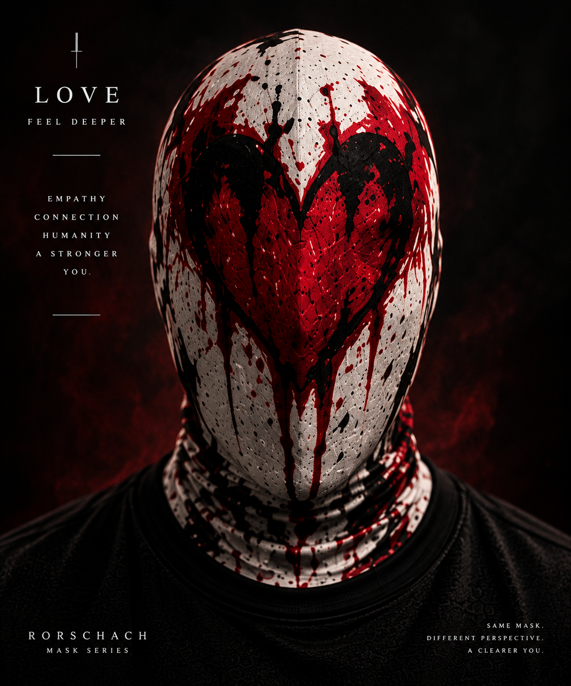 RORSCHACH / LOVE mask series poster